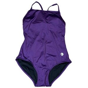 Baleaf Womens Purple One Piece Swimsuit UPF 50+ Athletic Training acg011 M